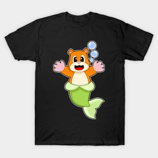 Hamster Mermaid T-Shirt